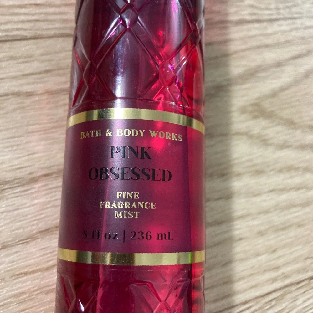 Bath & Body‎ Works Pink Obsessed Fragrance Mist Women 8oz Pink Jasmine